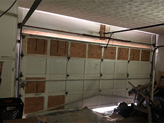 Damaged And Dented Garage Door | Garage Door Repair Millcreek, UT Damaged And Dented Garage Door | Garage Door Repair Millcreek, UT
